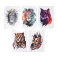 thumbnail image 1 of Animal  Stickers,  Stickers Patch Real-looking  Stickers Full Arm Fake  Arm  Stickers  For Back Waist Chest Body For Men Women, 1 of 8