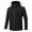 Black, variant on cllios Men's Waterproof Rain Jacket Lightweight Softshell Jackets Outdoor Windbreaker Rain Coat Shell Outerwear for Hunting,Hiking, Travel