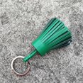 thumbnail image 4 of Keychain Decorative Keyring Leather Pendant Tassel Key Handmade Handicraft Key Chain Hanging Decoration Holder Purse Wallet Green, 4 of 6