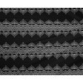 thumbnail image 4 of oneOone Polyester Lycra Fabric Floral & Chevron Block Printed Craft Fabric BTY 56 Inch Wide, 4 of 4