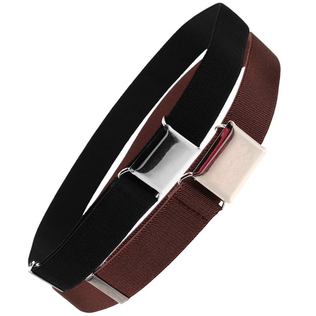 UPOUART 2 Pcs Ceinture Garçons Simple et Pratique Fer Brun à Charge pour Occasions Spéciales
