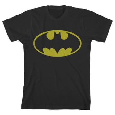 DC Comics Batman Classic Logo Kids Black T-Shirt