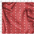 thumbnail image 4 of Soimoi Orange Poly Georgette Fabric Heart & Dots Print Sewing Fabric Yard 42 Inch Wide, 4 of 5
