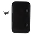 thumbnail image 2 of RV Hatch Door, Black Heavy Duty Sealed  Storage Hatch Sound Insulation With Lock For Van, 2 of 8