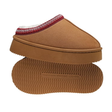 Women Platform Home Slippers Chunky Soft Sole Slip-On Winter Boots