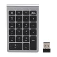 thumbnail image 2 of Clavier Numérique RF304 22 Touches USB 2.4G Mini avec Récepteur Gris Fer pour Bureau Maison, 2 of 7