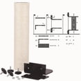thumbnail image 2 of Universal Pets Wall-mounted Scratching Post Accessory Climbing Jumping DIY Interactive Toys Scratch Assembled Furniture Living Room M, 2 of 6