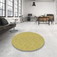 thumbnail image 4 of Ahgly Company Tapis d'Intérieur Rectangulaire de Style Transitionnel, Lavable à la Machine, Brun Doré Jaune, 7 Pieds x 10 Pieds, 4 of 7