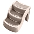 thumbnail image 4 of Pet Stairs 3 Level Dog Steps Safe Durable Foldable Anti Slip Easy to Store Pet Ramp for Indoor Outdoor Couch Bed Car Grey, 4 of 13