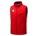 thumbnail image 4 of RXIRUCGD Plus Size Heated Coat For Men And Women 9 Heating Heated Jacket Winter Heating Coat( Red, Size:XL ), 4 of 5