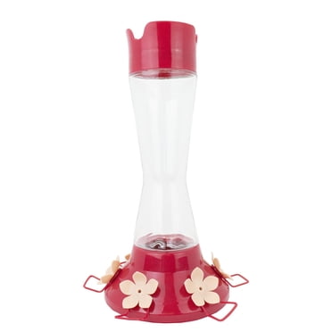 Perky-Pet Mangeoire en verre pour colibris Pinch-Waist préférée à remplissage par le haut - 20 oz