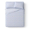 thumbnail image 4 of Mainstays Kids Ensemble de draps en microfibre, grand lit, étoiles, 4 pièces., 4 of 8