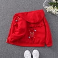 thumbnail image 4 of RXIRUCGD Children's Clothing Children's Spring Coats Small And Medium-sized Children's Spring Coats( Red, Size:4 Years ), 4 of 4