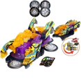 thumbnail image 2 of DMH Explosion Wild Speed Fly Deformation Car 4 Screechers Beast Attack Action Figures Capture Flips Transformation Surprise Gift Toy, 2 of 7
