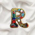 thumbnail image 2 of Porte-clés de Noël 26 Lettres Pendentif Strass, 2 of 8