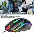 thumbnail image 3 of Wired USB Gaming Mouse 1000 DPI 3 Keys Ergonomic RGB Game Mouse For Office PC Laptop, 3 of 8
