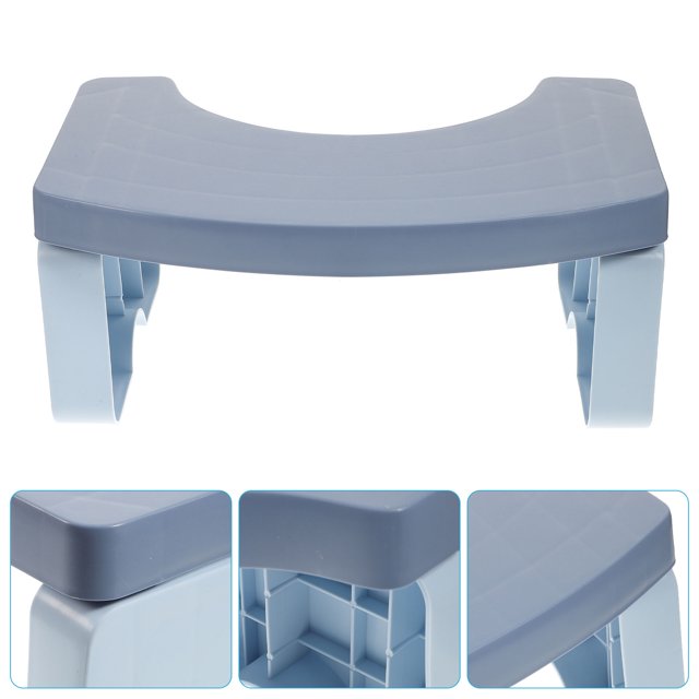 BRIGHTFUFU Bathroom Stool Boys And Girls Stool For Toilet Training Stepping Footstool For Adults Random Color