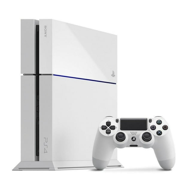 PS4 500GB Glacier White Console (Like New) with HDMI Cable