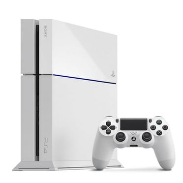 PS4 500GB Glacier White Console (Like New) with HDMI Cable - PlayStation 4
