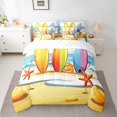 thumbnail image 2 of YST 7Pcs Sea Surfing Bedding Set, Sports Theme, Polyester Comforter & Duvet Type, Twin Size (1 Count), 2 of 4