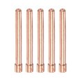 thumbnail image 1 of Unique Bargains TIG Collet 1.6x50mm Stubby Collet Tungsten Electrode Collet Tips Replacement 5 Pack, 1 of 4