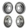 thumbnail image 1 of Genius Front Rear Coated Disc Brake Rotors Kit for Car Honda Accord Acura TSX KG-100893, 1 of 9
