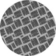 thumbnail image 1 of Ahgly Tapis d'Intérieur Lavable en Machine Carré Gris Foncé, 3 Pieds Carré, 1 of 7