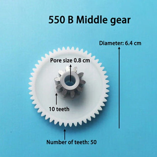 Plastic Gear for Gearbox 550 and 390 Children\\\'s Electric Car Kid Ride on Toy Car