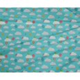 thumbnail image 4 of oneOone Polyester Lycra Fabric Insect|Balloon & Clouds Nature Print Sewing Fabric BTY 56 Inch Wide, 4 of 4