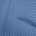 thumbnail image 1 of oneOone Rayon Medium Blue Fabric Asian Floral Block Fabric For Sewing Printed Craft Fabric By The Yard 56 Inch Wide, 1 of 5