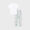 thumbnail image 3 of PatPat Pyjama Familial en Bambou, Imprimé de Petit Monstre Mignon, Ensemble de Pyjama Assorti à Manches Courtes ( Ajusté pour Enfants ), 3 of 7