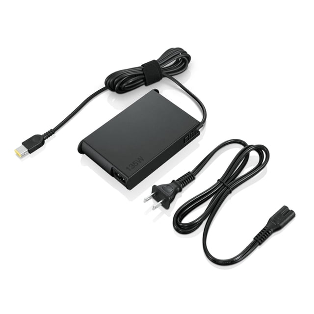 Lenovo Slim 135W AC Adapter (Slim-tip) - American Standard Plug