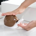 thumbnail image 4 of Bouteille Distributrice de Lotion pour Savon pour les Mains en Forme d'Escargot à Pression, Bouteille de Shampooing et de Lotion, Bouteille Distributrice à Pression pour Gel Douche, 4 of 6