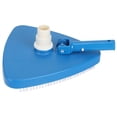 thumbnail image 3 of Vacuum Head Pool Cleaning Head Plastic Portable Weighted Triangular Shape Swimming Pool Vacuum Head Brush Cleaning Tool Accessories, 3 of 8