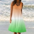thumbnail image 2 of Yuyuzo Robes d'Été pour Femmes Robe Décontractée d'Été pour Femmes Sans Manches à Col Rond Tunique Ample Robe Débardeur Robe Bohème de Plage pour les Vacances, 2 of 7