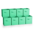 thumbnail image 1 of Sorbus Fabric Storage Bins 11" Foldable Cubes With Handles For Pantry, Cubbies, Toy And Closet Shelving Organization - 8Pk, 1 of 7