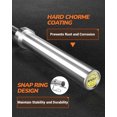 thumbnail image 3 of GARVEE 7ft Olympic Barbell Bar for Weightlifting and Powerlifting,1000LB High-Capacity, 3 of 7
