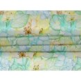 thumbnail image 5 of oneOone Velvet Yellow Fabric Leaves & Clover Craft Projects Decor Fabric Printed By The Yard 58 Inch Wide, 5 of 5