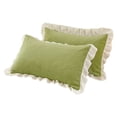 thumbnail image 2 of TopLLC Pillow Case Crystal Velvet Winter Pillowcase Solid Color Lace Pillowcase pillowcase pillowcase, 2 of 6