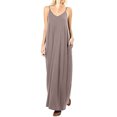 thumbnail image 1 of Robe Longue Maxi d'Été pour Femme Sans Manches à Bretelles, Style Bohème, Col en V, Caftan, Robe Soleil, 1 of 3