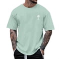 thumbnail image 1 of Ramiter T-Shirt à Col Rond Cool pour Hommes / T-Shirt Anti-Odeur pour Homme Vert,m, 1 of 3