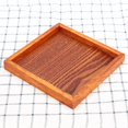 thumbnail image 4 of Qiilu Tea Tray, Tea Serving Tray, Wood Serving Tray Wood Tea Tray, For Coffee For Tea For Fruit For Food, 4 of 8