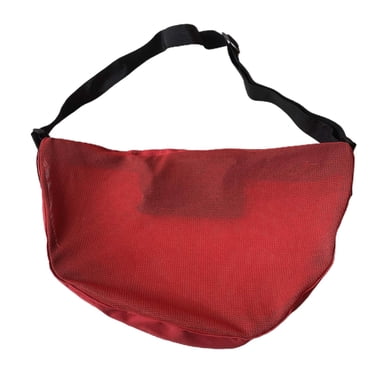 Basketball Carry Bag Balls Bags Mesh Waterproof Organizer Storage Equipment Mesh Red