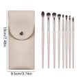 thumbnail image 3 of EGNMCR Makeup Brushes 8-Piece Makeup Brushes Set With Eye Shadow Brushes Complete Set Of Soft Hair Makeup Brushes And Makeup Brush Storage Pouch Makeup brush, 3 of 9