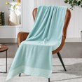 thumbnail image 3 of Bath Towel, Highly Absorbent, Quick Dry, Plush Feel, Luxury Bath Sheet, for Home, , and Gym Use, 3 of 8