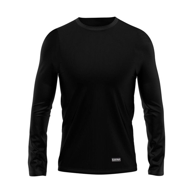 BLACKSTRAP Kid's Therma Crew Baselayer Top Black, XS