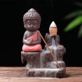 thumbnail image 3 of Backflow Incense Holder,Monk Backflow Incense Burner Waterfall Incense Holder Monk Incense Holder Top Tier Quality, 3 of 12