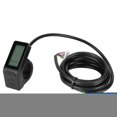 thumbnail image 1 of Domqga Vélo Lithium Batterie Conversion LCD4 Instrument, Vélo Vélo Lithium Batterie Conversion LCD4 LCD Instrument Connecteur 24V 36V 48V Universel, Vélo Conversion LCD4 Instrument, 1 of 10