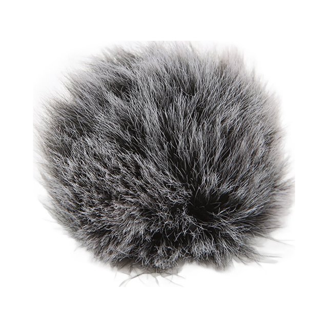 Pare-brise pour Microphones Lavalier, Pare-Brise Extérieur en Fourrure pour Microphones Mini Couverture de MIC en Fourrure Réduction de Bruit Pare-Brise Extérieur pour Mini MIC