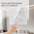 thumbnail image 3 of Smart Digital Thermostat Touch Temperature Controller for Home Heating Cooling Systems White Flame Retardant PC Material ME81H LED16, 3 of 7